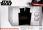 Preview: Bettwäsche Star Wars Galaxie mit Logo - 135 x 200 cm - 100% Baumwolle - schwarz